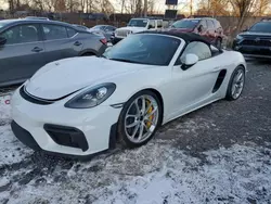 2021 Porsche Boxster Spyder en venta en Marlboro, NY