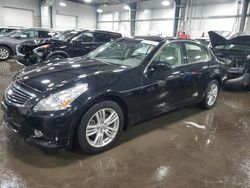 Salvage cars for sale at Ham Lake, MN auction: 2013 Infiniti G37