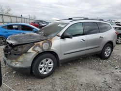 Chevrolet salvage cars for sale: 2012 Chevrolet Traverse LS