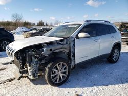 Salvage cars for sale at Columbia Station, OH auction: 2014 Jeep Cherokee Limited