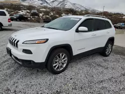 Salvage cars for sale at Reno, NV auction: 2018 Jeep Cherokee Limited