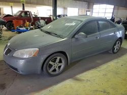 Pontiac salvage cars for sale: 2007 Pontiac G6 Base