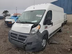 Salvage trucks for sale at Woodhaven, MI auction: 2018 Dodge RAM Promaster 3500 3500 High