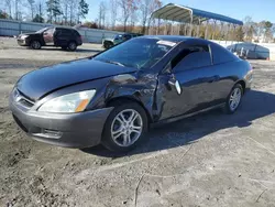 2007 Honda Accord LX en venta en Spartanburg, SC