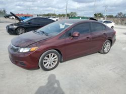 Honda Civic Vehiculos salvage en venta: 2012 Honda Civic EXL