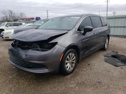 Salvage cars for sale at Chicago Heights, IL auction: 2017 Chrysler Pacifica Touring