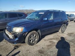 Salvage cars for sale at Assonet, MA auction: 2004 Toyota Highlander Base