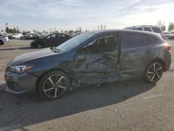 Salvage cars for sale at Rancho Cucamonga, CA auction: 2022 Subaru Impreza Sport