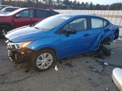 Salvage cars for sale at Exeter, RI auction: 2020 Nissan Versa S