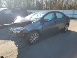 Toyota salvage cars for sale: 2015 Toyota Corolla L