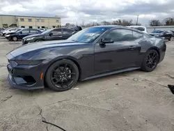 Salvage cars for sale at Wilmer, TX auction: 2024 Ford Mustang