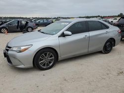 Salvage cars for sale at Houston, TX auction: 2015 Toyota Camry LE