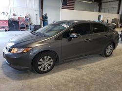 Salvage Cars with No Bids Yet For Sale at auction: 2012 Honda Civic LX