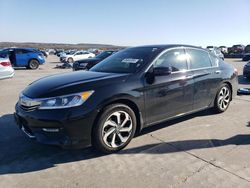 Honda salvage cars for sale: 2017 Honda Accord EXL