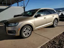 Salvage cars for sale at Phoenix, AZ auction: 2018 Audi Q7 Premium Plus