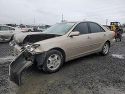 Salvage cars for sale at Eugene, OR auction: 2004 Toyota Camry LE