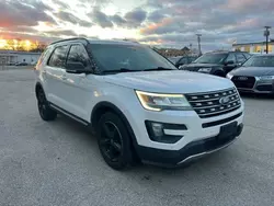 Ford Explorer xlt salvage cars for sale: 2016 Ford Explorer XLT