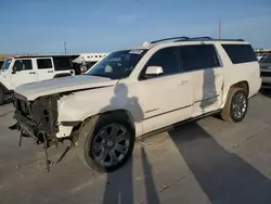 Salvage cars for sale at Grand Prairie, TX auction: 2015 GMC Yukon XL Denali