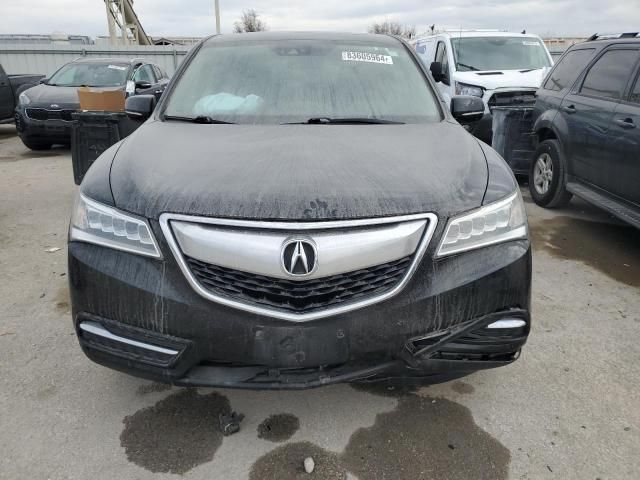 2016 Acura MDX Technology