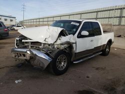 Salvage cars for sale at Albuquerque, NM auction: 2003 Ford F150 Supercrew