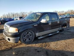 Salvage cars for sale from Copart Cleveland: 2008 Ford F150 Supercrew