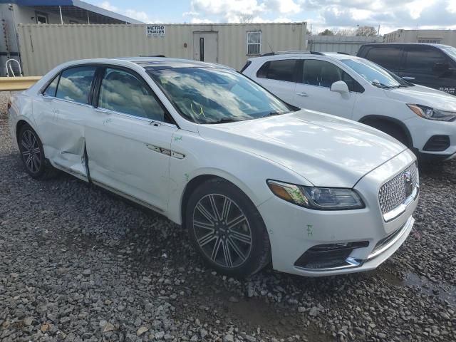 2017 Lincoln Continental Reserve