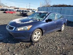 Salvage cars for sale at Marlboro, NY auction: 2009 Honda Accord LXP