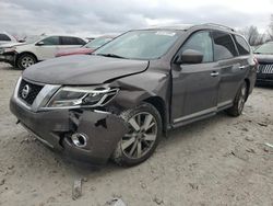 Salvage cars for sale at Wayland, MI auction: 2015 Nissan Pathfinder S