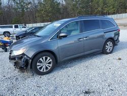 Salvage cars for sale at Gainesville, GA auction: 2014 Honda Odyssey EX