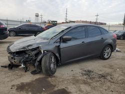 Salvage cars for sale at Chicago Heights, IL auction: 2018 Ford Focus SE