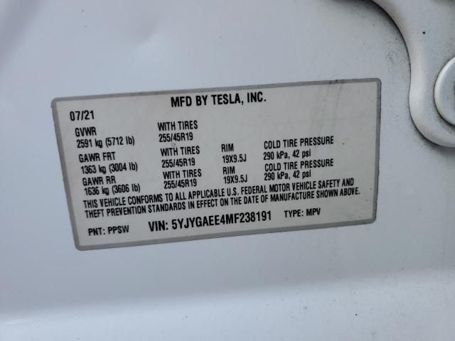 2021 Tesla Model Y