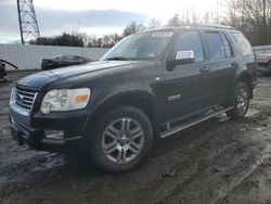 Salvage cars for sale at Windsor, NJ auction: 2008 Ford Explorer Limited