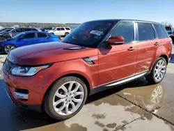 Land Rover Vehiculos salvage en venta: 2014 Land Rover Range Rover Sport HSE