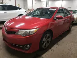 Toyota Camry Base salvage cars for sale: 2012 Toyota Camry Base