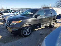 Salvage cars for sale at Haslet, TX auction: 2015 Ford Explorer Limited