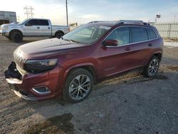 2019 Jeep Cherokee Overland en venta en Bismarck, ND