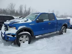 Salvage cars for sale from Copart Leroy, NY: 2010 Ford F150 Super Cab