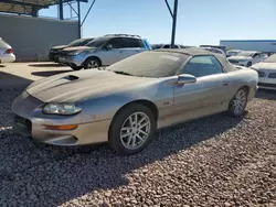 Salvage cars for sale at Phoenix, AZ auction: 2002 Chevrolet Camaro Z28