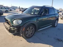 Salvage cars for sale at Grand Prairie, TX auction: 2018 Mini Cooper Countryman