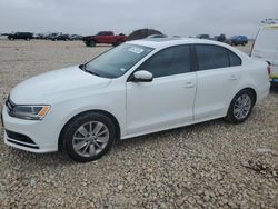 Volkswagen salvage cars for sale: 2015 Volkswagen Jetta SE