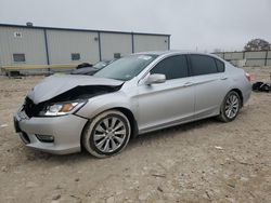 Salvage cars for sale at Haslet, TX auction: 2013 Honda Accord EXL