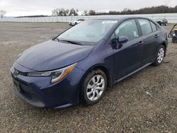 Toyota Corolla salvage cars for sale: 2022 Toyota Corolla LE