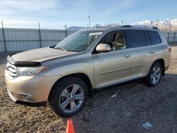 Toyota salvage cars for sale: 2013 Toyota Highlander Limited