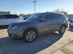 Salvage cars for sale from Copart Wilmer, TX: 2015 Nissan Rogue S