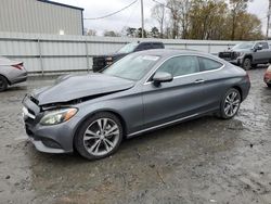 Salvage cars for sale at Gastonia, NC auction: 2017 Mercedes-Benz C 300 4matic