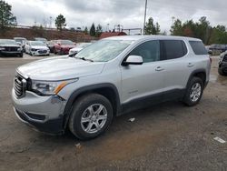 GMC salvage cars for sale: 2018 GMC Acadia SLE