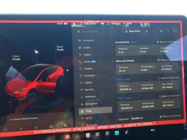 2020 Tesla Model Y