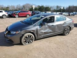 Salvage cars for sale at Charles City, VA auction: 2013 Honda Civic EXL