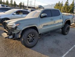 Toyota Tacoma Double cab salvage cars for sale: 2022 Toyota Tacoma Double Cab