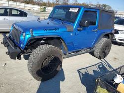 Salvage cars for sale at Spartanburg, SC auction: 2015 Jeep Wrangler Sport